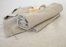 Úžitkový textil - Ľanový uterák - 14365233_