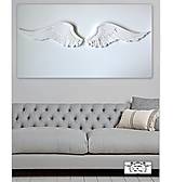 Obrazy - Obraz s 3D krídlami "Strážny anjel domu" - 14367404_