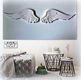 Obrazy - Obraz s 3D krídlami "Strážny anjel domu" - 14367405_