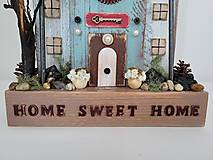 Dekorácie - Vintage domček ,,Home Sweet Home,, - 14370563_