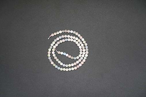 Minerály - Morganit 4-6-8-10-12 (96ks (4mm)) - 14372585_