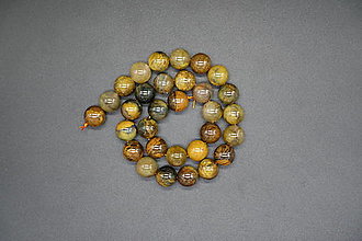 Minerály - Pietersit 4-6-8-10-12 (31ks (10mm)) - 14372744_