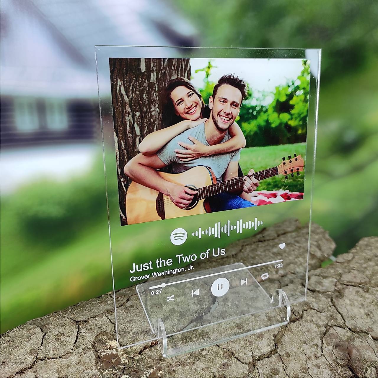 Spotify plaketa Naša pieseň so stojanom