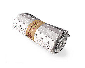 Textil - Bavlnené látky - rolka Grey Dots - 14370273_