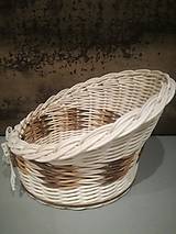 Úložné priestory & Organizácia - Malý skosený košík - 14376224_