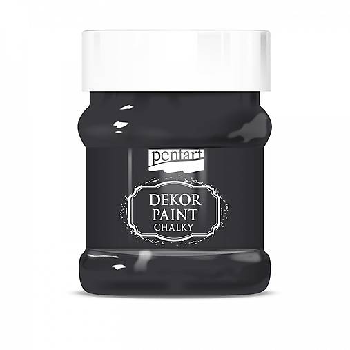 Dekor paint soft chalky, 230 ml, kriedová farba (čierna)