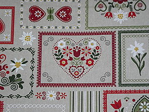 Textil - Látka Poniklec patchwork na režnej - 14379590_