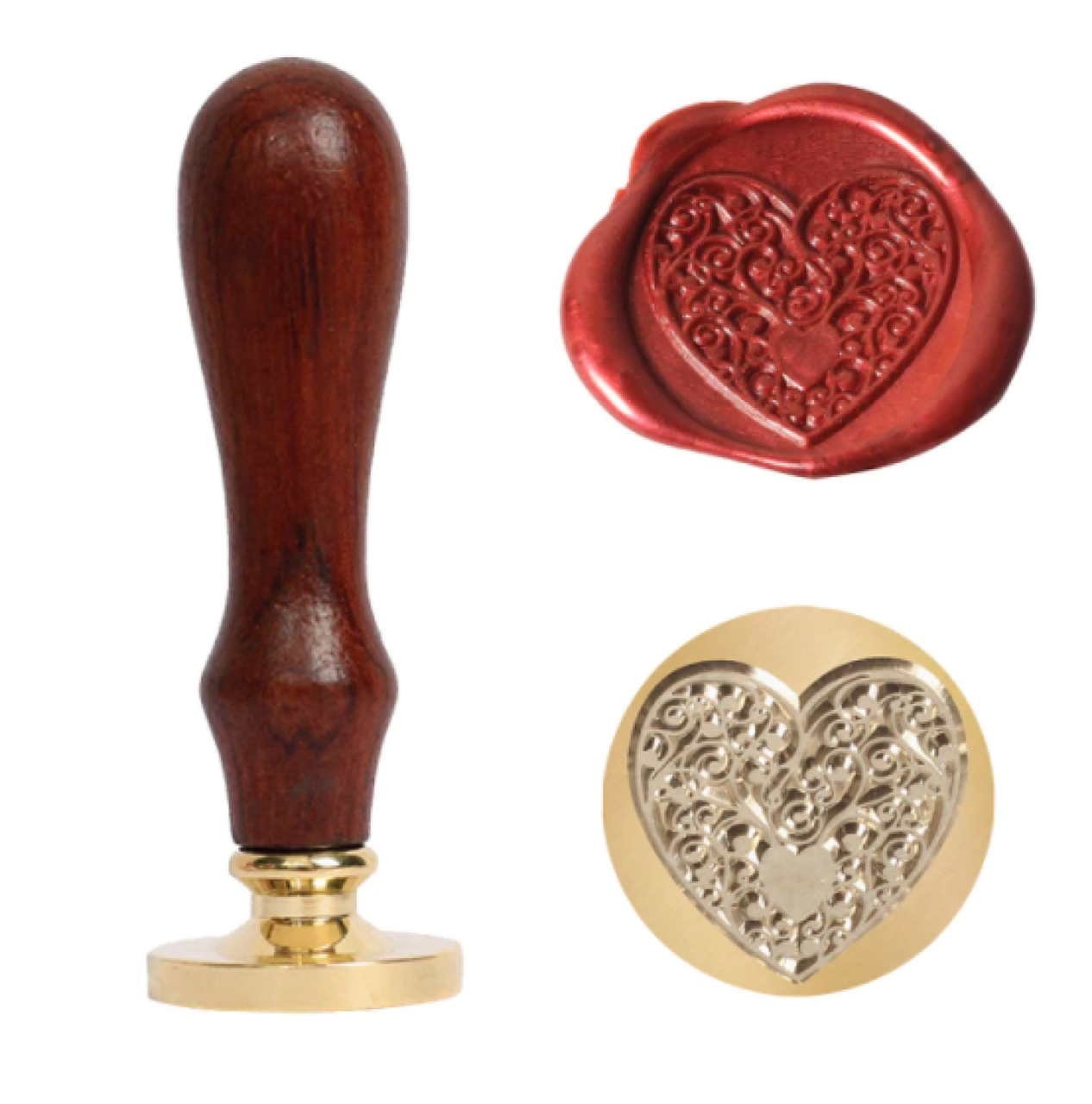 IP122 Pečatidlo srdiečko 2,5 cm