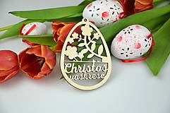 Dekorácie - Veľkonočné vajíčko: Christos Voskrese - 14377416_