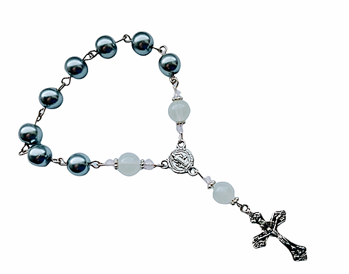 Náhrdelníky - Ruženec  - 14381061_