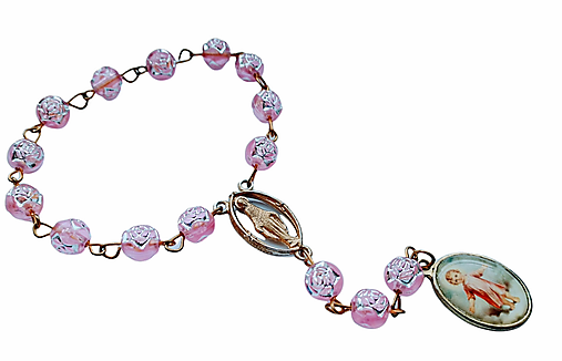 Náhrdelníky - Ruženec  - 14381078_