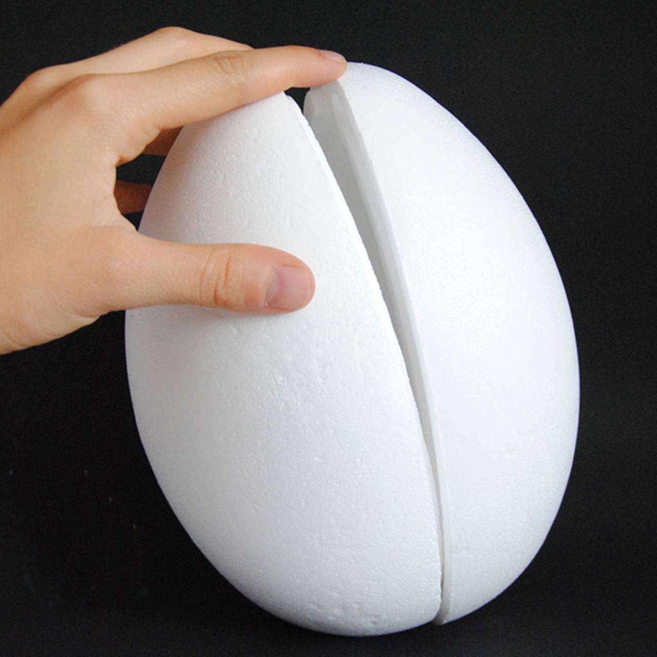 Polystyrénové vajce maxi dvojdielne 20,5 cm