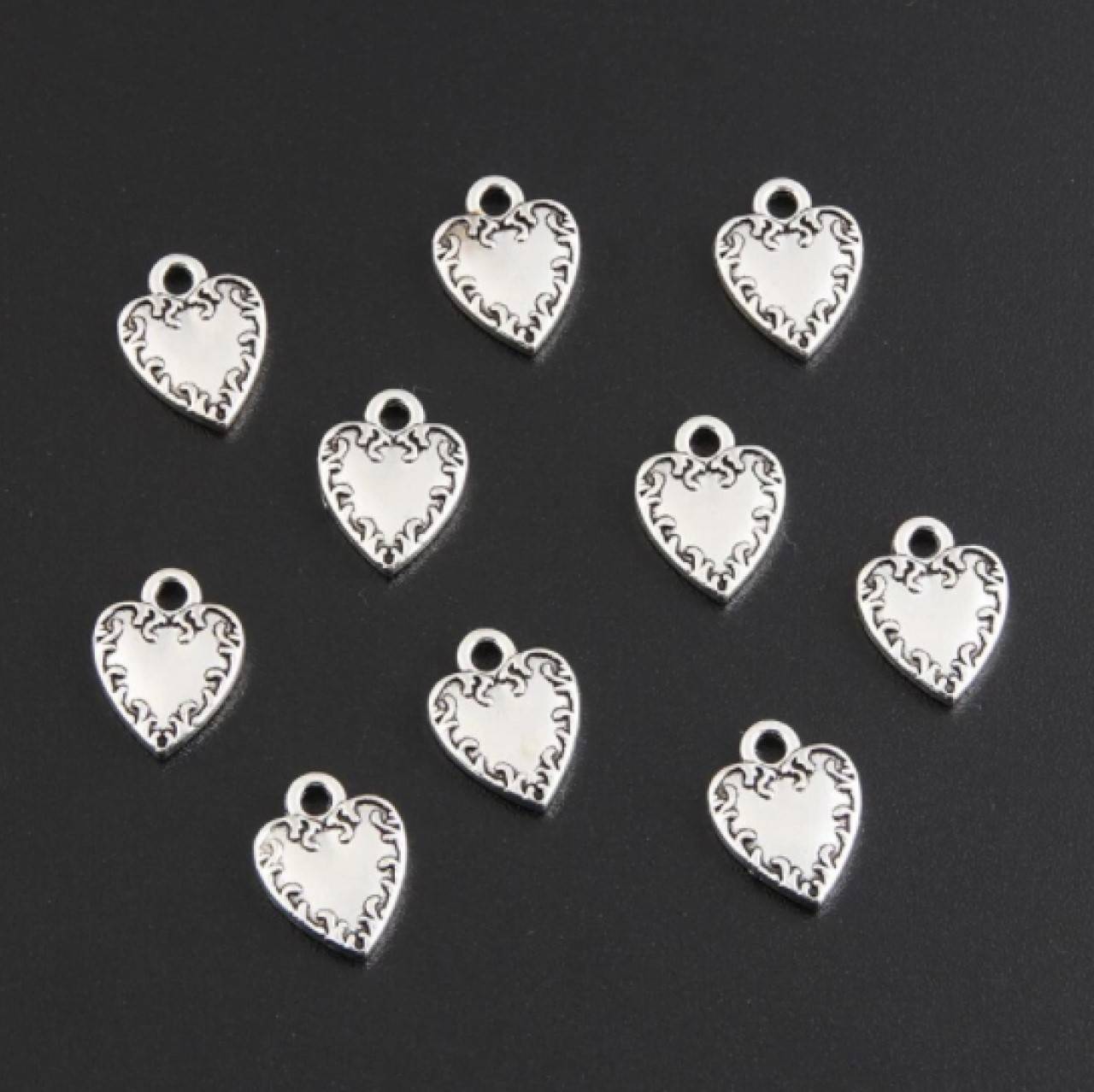 PR102 Prívesok srdiečko 1,2 x 0,9 cm