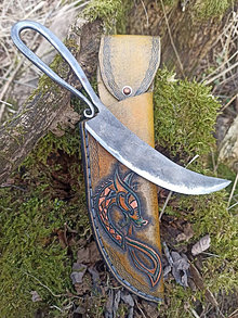 Príbory, varešky, pomôcky - Keltský nôž - 14381651_