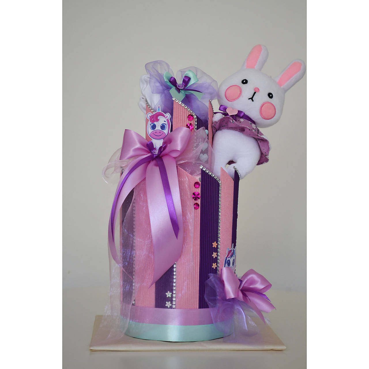 Plienková torta - fialová