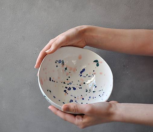Miska, misa  musli bowl ohňostroj