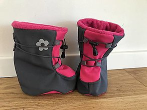 Detské topánky - softshellové topanočky (12-12,5 cm - Pestrofarebná) - 14390527_