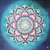 Obrazy - Mandala...Láskavé objatie vesmíru - 14390592_