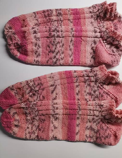 Vlnené ponožky - členkové