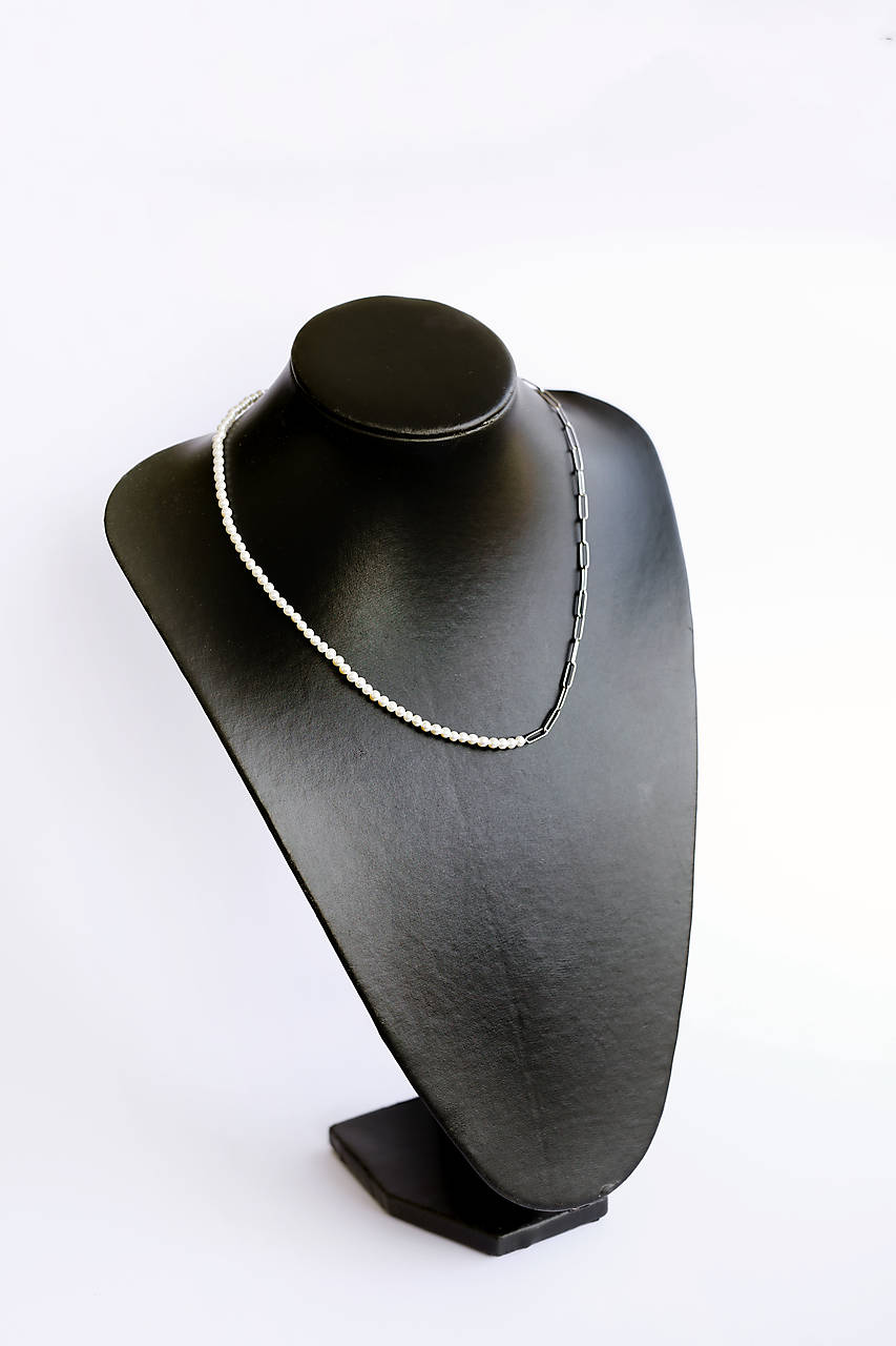 pánsky (unisex) perlový náhrdelník