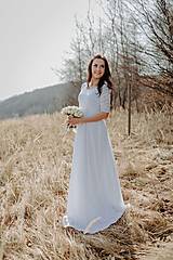 Tehotenské oblečenie - Tehotenské svadobné šaty  - Mellien - 14400541_