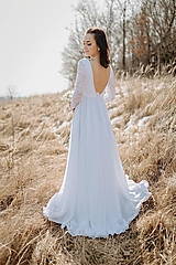 Šaty - Tehotenské svadobné šaty – Mexy - 14400758_