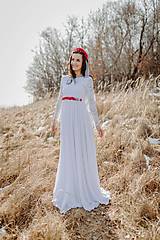 Šaty - Tehotenské svadobné šaty – Mexy - 14400761_