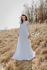 Šaty - Tehotenské svadobné šaty – Mexy - 14400762_