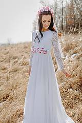 Šaty - Tehotenské svadobné šaty – Mexy - 14400763_