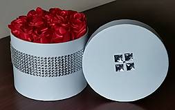Dekorácie - Flower box okrúhly - 14397023_