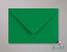 Papier - Obálka zelená C6 - 14402773_