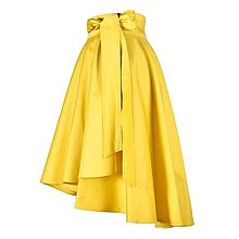 Sukne - ANNA - ELEGANTNÁ asymetrická zavinovacia sukňa (Žltá) - 14403711_