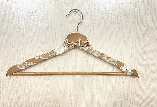 Nábytok - Svadobný vešiak - 14401334_