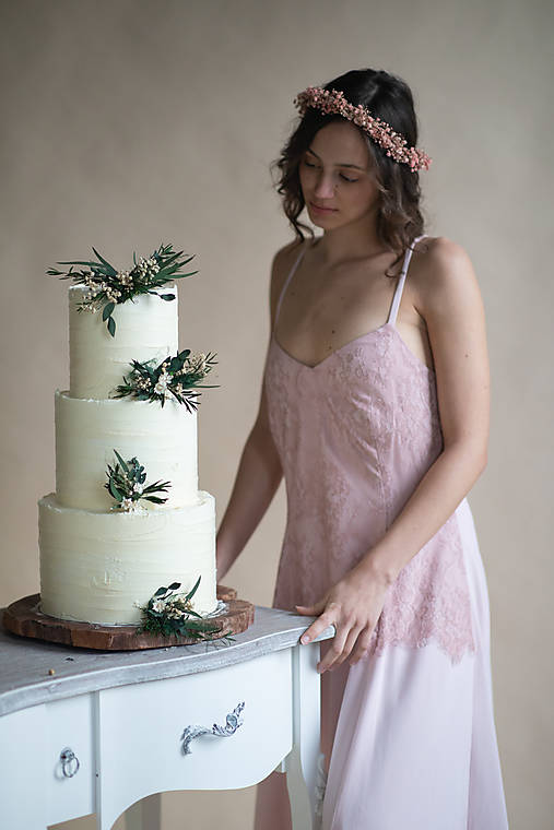 Ozdoby na svadobnú tortu "pohladenie rána"
