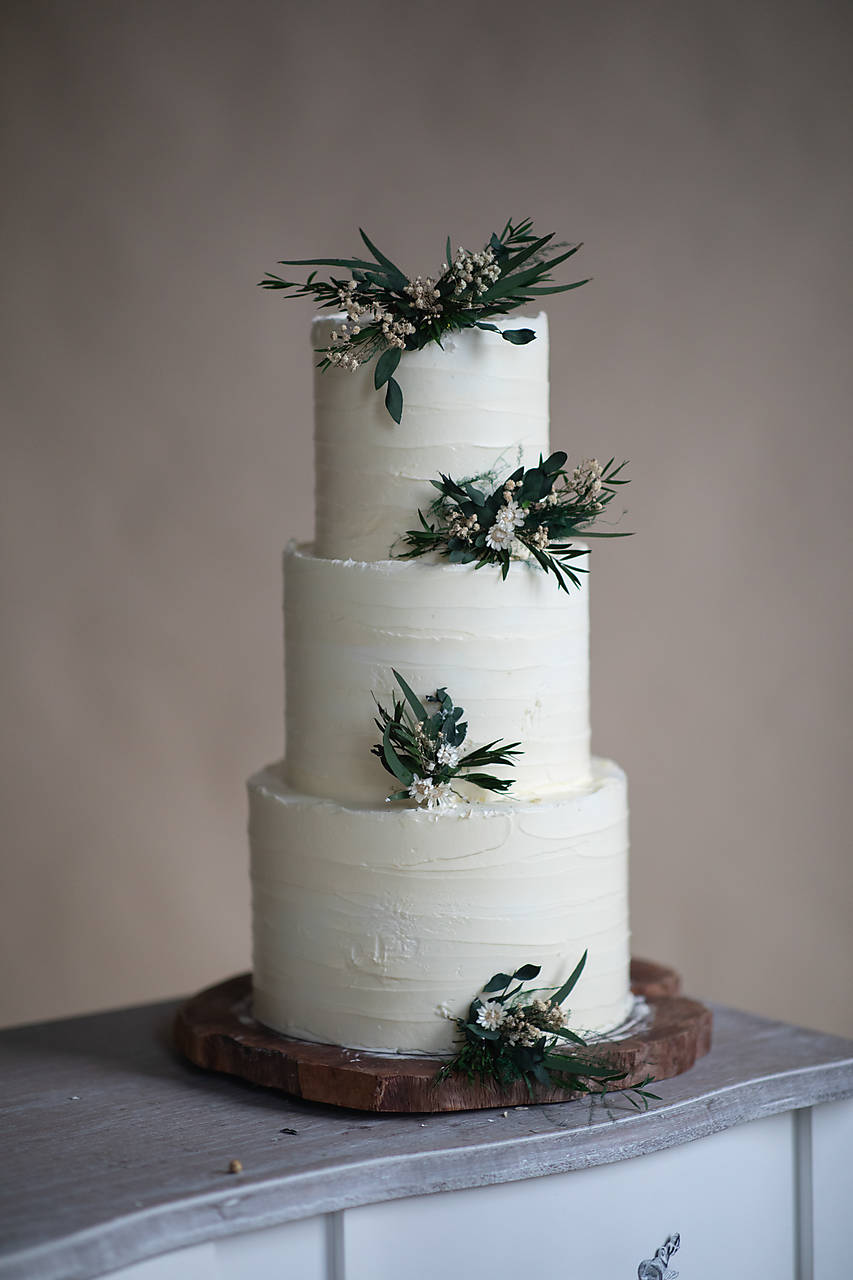 Ozdoby na svadobnú tortu "pohladenie rána"