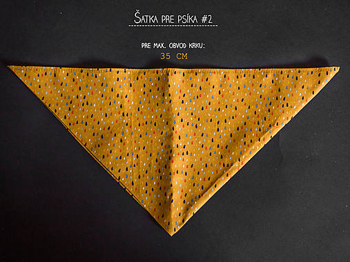 Pre zvieratá - Hotové šatky pre psíka (ihneď k odoslaniu) (Šatka pre psíka #2) - 14402208_