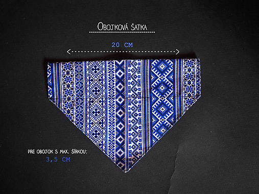 Pre zvieratá - Hotové šatky pre psíka (ihneď k odoslaniu) (Obojková šatka pre psíka) - 14402227_