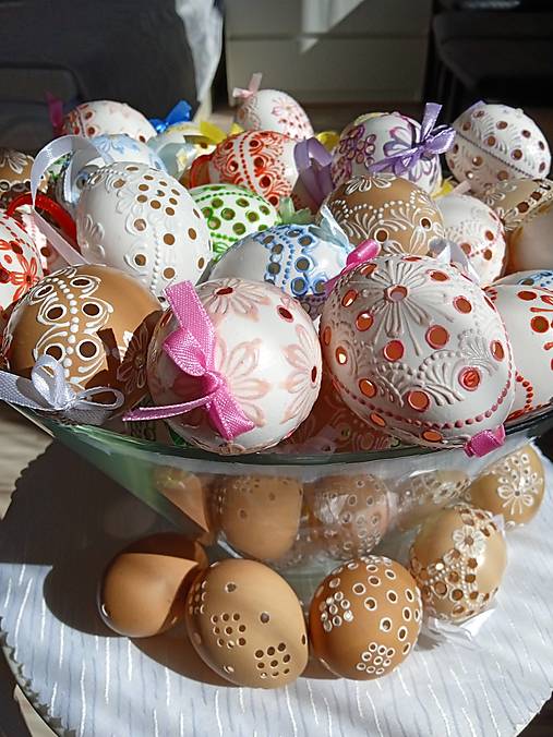 Madeirové kraslice (Zelená)