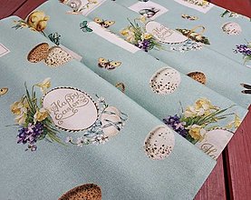 Úžitkový textil - Veľkonočný stredový obrus - 14405597_