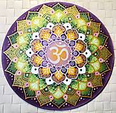 Dekorácie - Mandala vnútorného mieru, sebalásky a zdravia - 14405838_