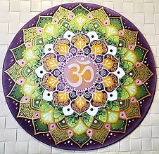 Dekorácie - Mandala vnútorného mieru, sebalásky a zdravia - 14405838_