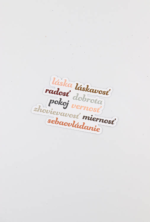Papier - Papierová nálepka „DARY DUCHA SVÄTÉHO“ - 14405735_