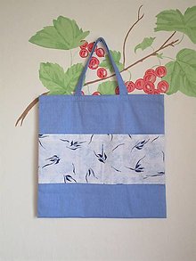 Nákupné tašky - Modrá nákupná taška - 14404789_