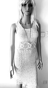 Šaty - Biele dámske šaty - 14409072_