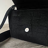 Kabelky - Piñatex® CUTE bag - čierna - 14409473_