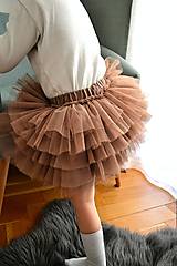 Detské oblečenie - Tylová tutu sukňa - 14408557_