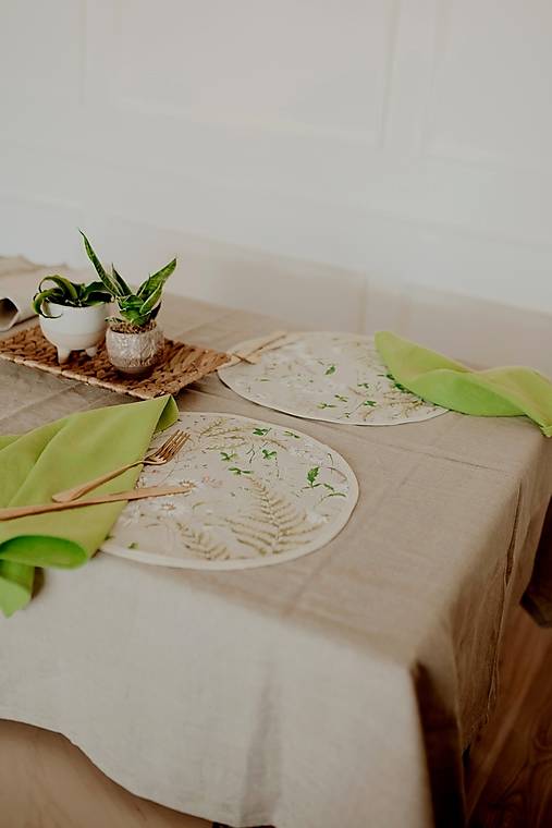 Úžitkový textil - prestieranie SPRING (sada 4/6/10ks) - 14412533_