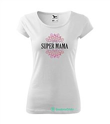 Topy, tričká, tielka - Super MAMA - 14410819_