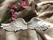 Dekorácie - Biele anjelské krídla - 14411897_