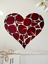 Obrazy - Srdce z lupienkov ruží - Poetica herbarica - 14414206_